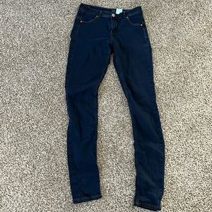 Feather soft Jeggings dark wash